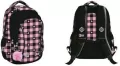 Plecak 3 komorowy BP26 Pink Checkered - tantis.pl