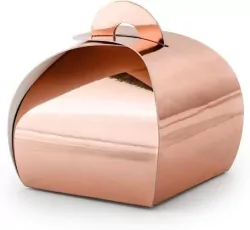 Pudełeczka różowe złoto