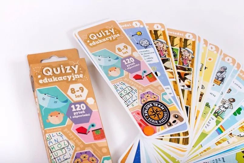 CzuCzu. Xplore Team. Quizy edukacyjne 8-9 lat - tantis.pl