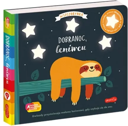 Dobranoc, leniwcu. Wieczorynka. Akademia mądrego dziecka - tantis.pl