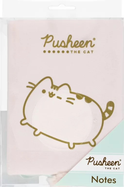Notatnik pluszowy A5/96K Pusheen - tantis.pl