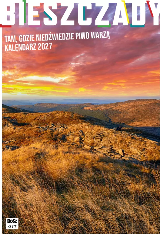 Kalendarz 2027 Bieszczady A4 wzór 1 - tantis.pl