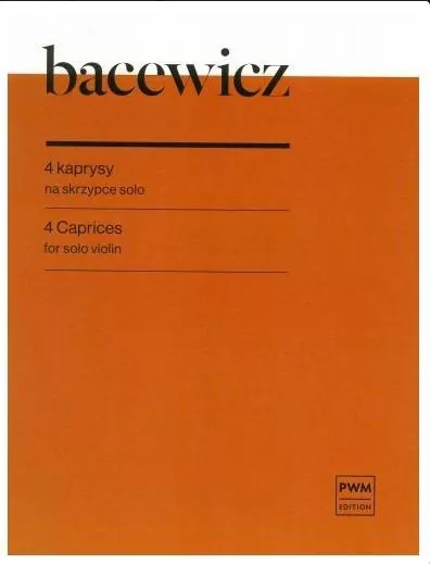 4 Kaprysy na skrzypce solo - tantis.pl