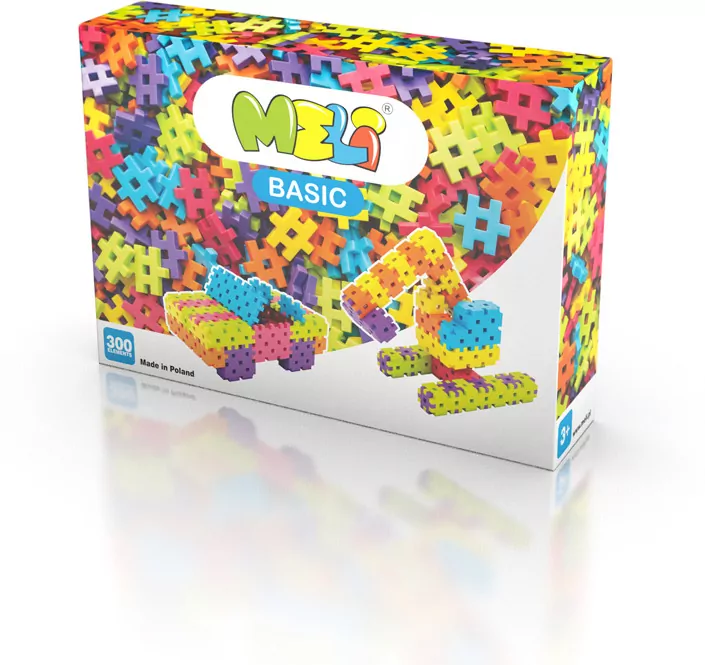 Klocki Meli Basic. 300 elementów - tantis.pl