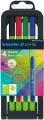 Zestaw cienkopisów Schneider Line-Up, 0,4mm, stojak, 4 szt., miks kolorów - tantis.pl