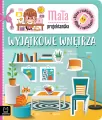Album z naklejkami. Mała projektantka. Wyjątkowe wnętrza - tantis.pl