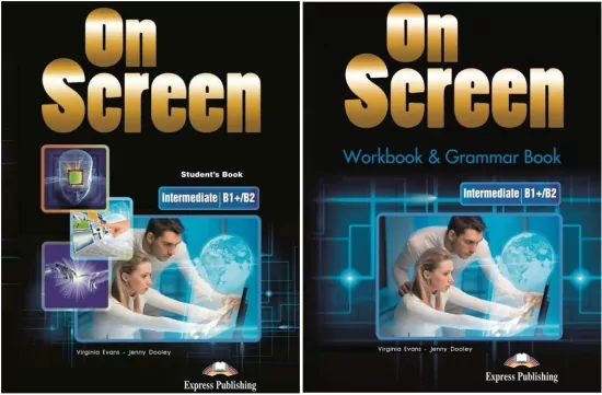 Pakiet: On Screen Intermediate. Poziom B1+/B2. Student's Book (Podręcznik) / Workbook (Zeszyt ćwiczeń)