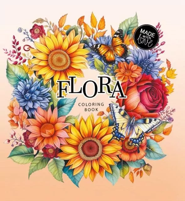 Kolorowanka 160x160. Flora Kwiaty - tantis.pl
