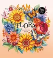 Kolorowanka 160x160. Flora Kwiaty - tantis.pl