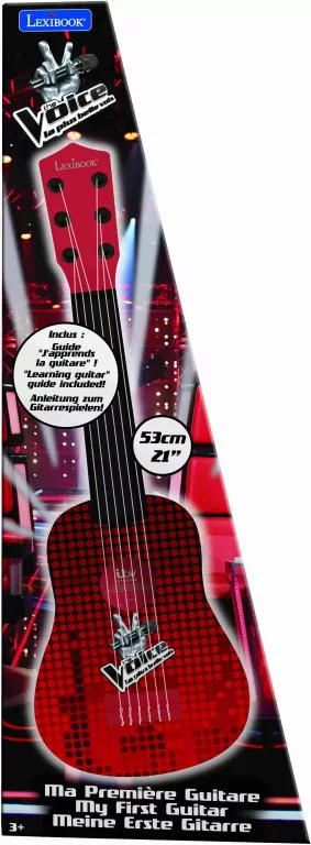 Moja pierwsza Gitara The Voice Lexibook K200TV - tantis.pl