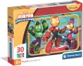 Puzzle 30 Super Kolor Iron Man And His Awesome - tantis.pl