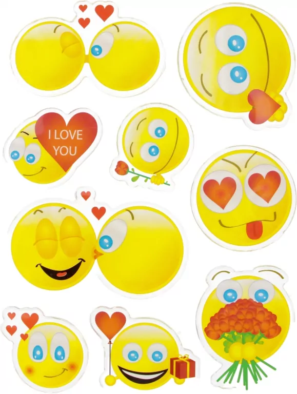 Naklejki Sticker BOO Emotikony - tantis.pl