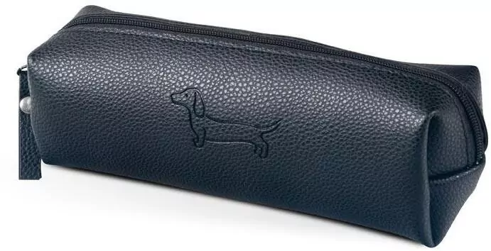 Piórnik saszetka mini cube Sharky czarny jamnik - tantis.pl