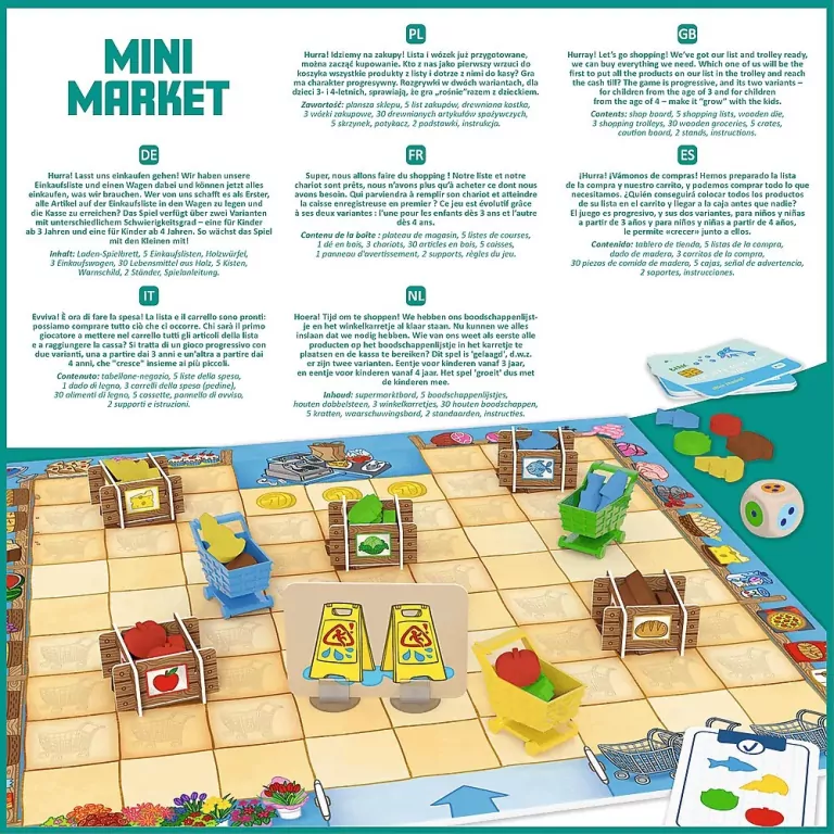 Junior Game Mini Market Trefl - tantis.pl
