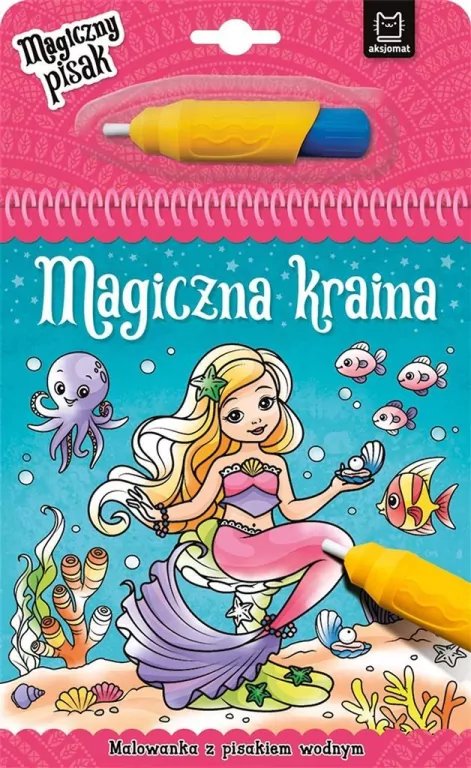 Magiczna kraina. Malowanka z pisakiem wodnym - tantis.pl
