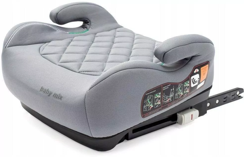 Fotelik samochodowy Hero Plus Isofix I-Size szary - tantis.pl