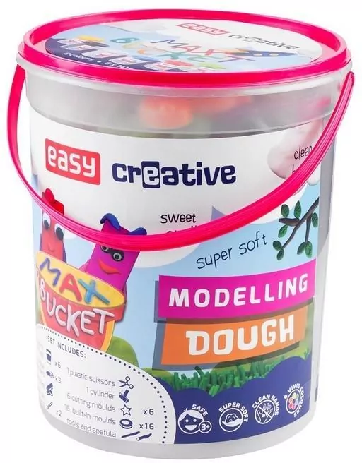 Masa plastyczna EASY Creative. Wiaderko - tantis.pl