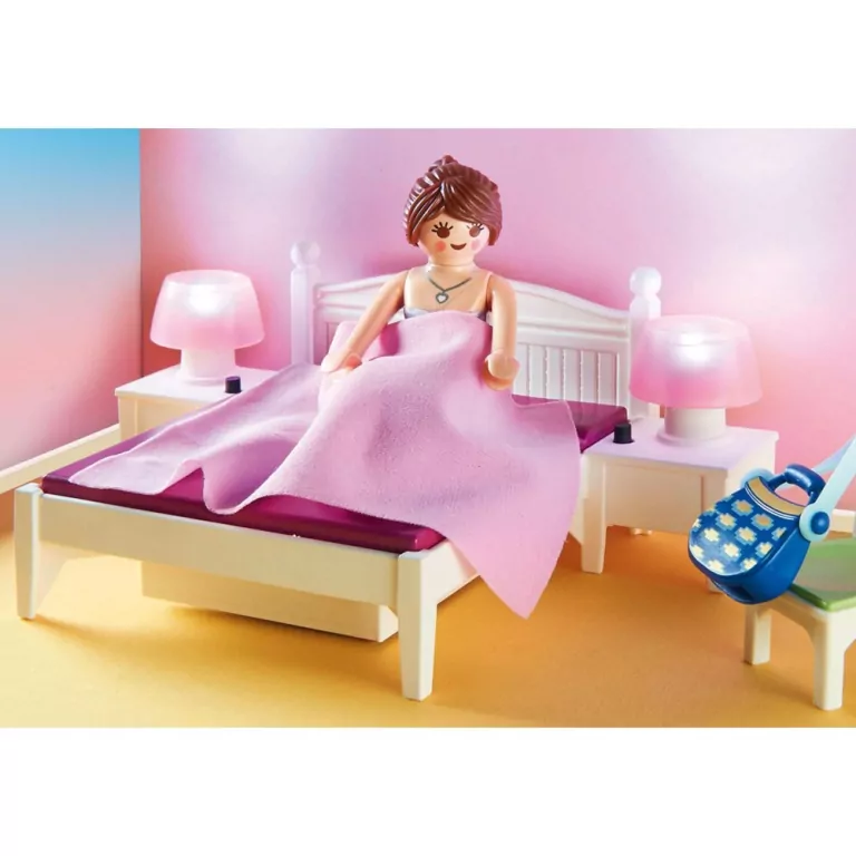 Sypialnia z kącikiem do szycia. Dollhouse 70208 - tantis.pl