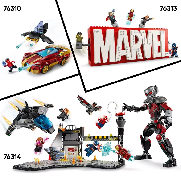LEGO® Marvel. Mech Iron Mana kontra Ultron 76307 - tantis.pl