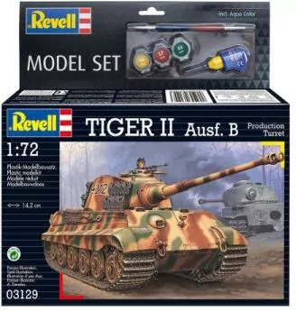 Cobi. Czołg Tiger II Ausf. B. Zestaw modelarski - tantis.pl