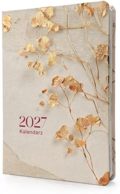 Kalendarz 2027 A5 Dzienny Gałązki - tantis.pl