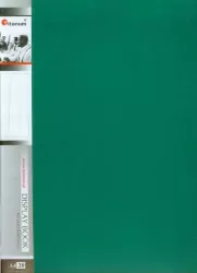 Teczka ofertowa A4 20 koszulek zielona