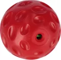 Piłka dla Psa dźwięk 9,5cm czerwona - tantis.pl