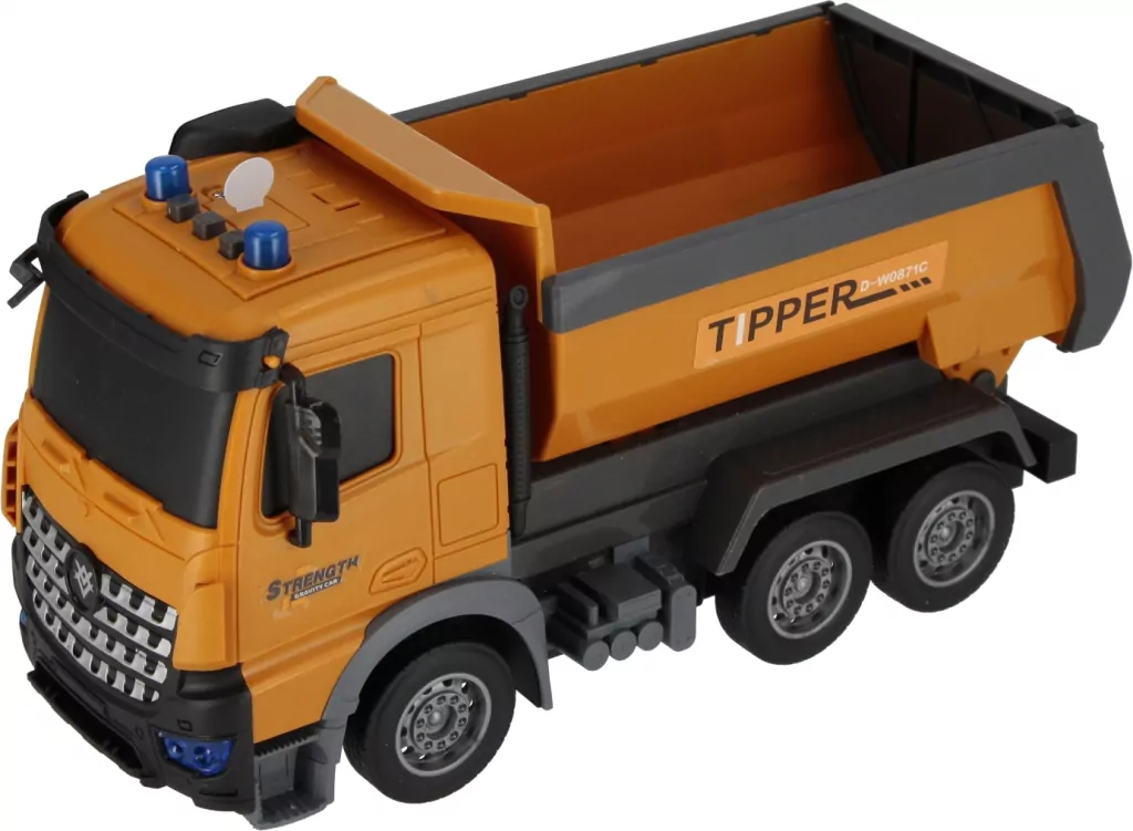 Auto ciężarowe na baterie Wywrotka Mega Creative 543866 - tantis.pl