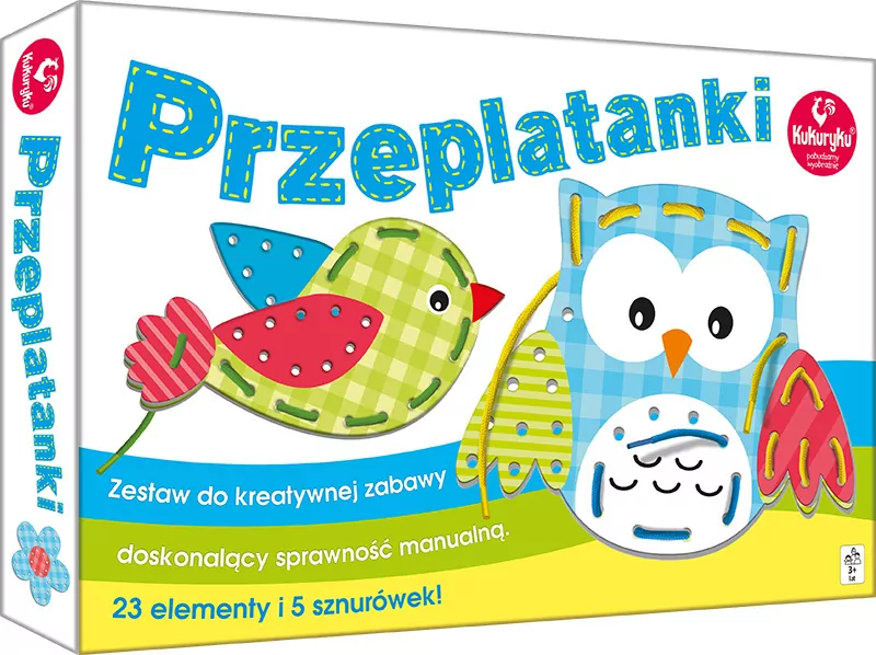 Przeplatanki. Zestaw do kreatywnej zabawy - tantis.pl