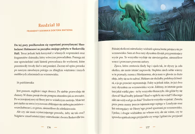 Pies Baskerville'ów . Sherlock Holmes - tantis.pl