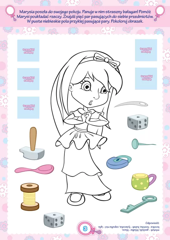 Słodkie kolorki. Dziewczynki - tantis.pl