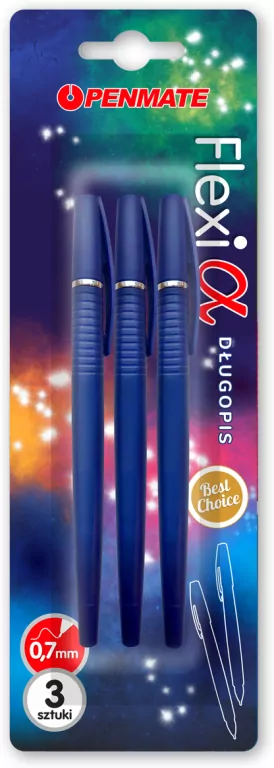 Długopis Flexi Alpha niebieski - tantis.pl