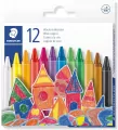 Kredki woskowe Noris 12 kolorów Staedtler - tantis.pl