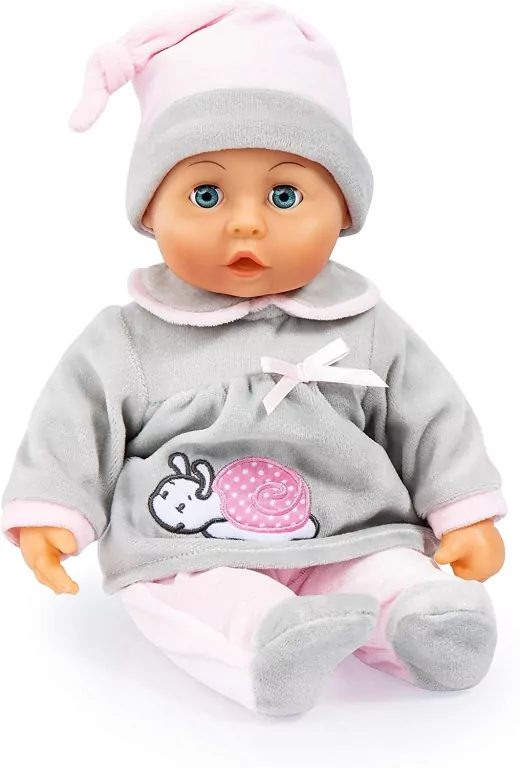 Lalka First Words Baby szara - tantis.pl