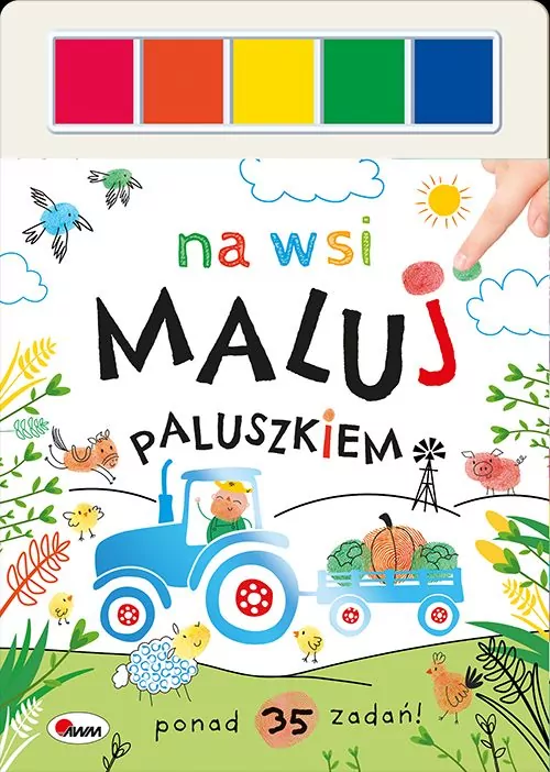 Na wsi. Maluj paluszkiem - tantis.pl