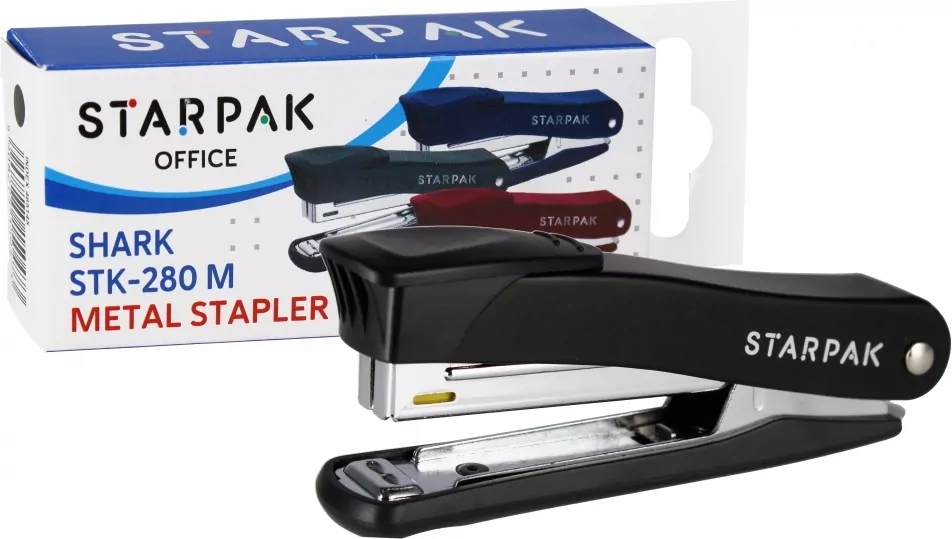 Zszywacz Shark STK-280 M czarny - tantis.pl