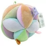 Piłka pluszowa pastelowa 11cm - tantis.pl