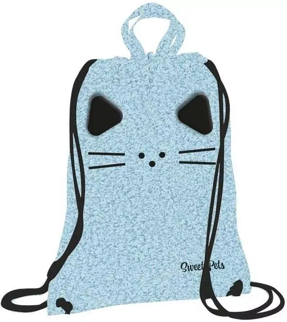 Worko-plecak bouqle The sweet pets - Kot - tantis.pl