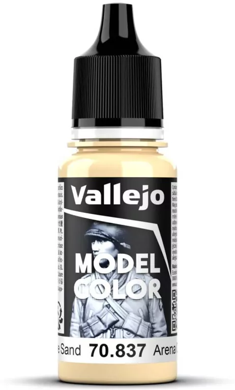 Vallejo: 70.837 - Model Color - Pale Sand (18 ml) - tantis.pl