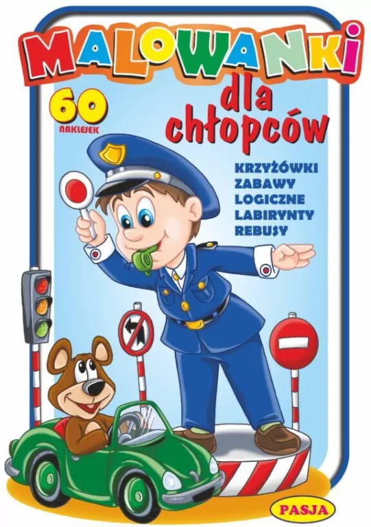 Malowanki dla chłopców PASJA - tantis.pl