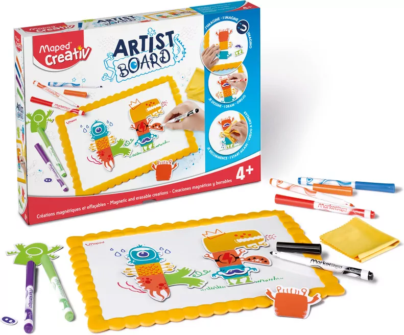 Tablica biała magnetyczna MAPED CREATIV - tantis.pl
