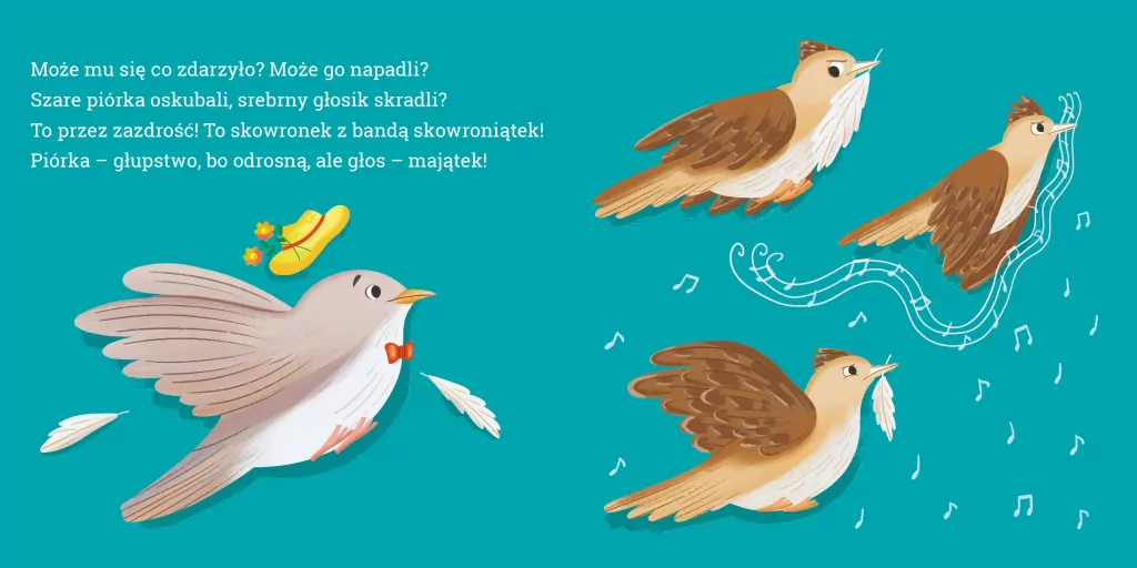 Moje pierwsze bajeczki. Spóźniony słowik - tantis.pl