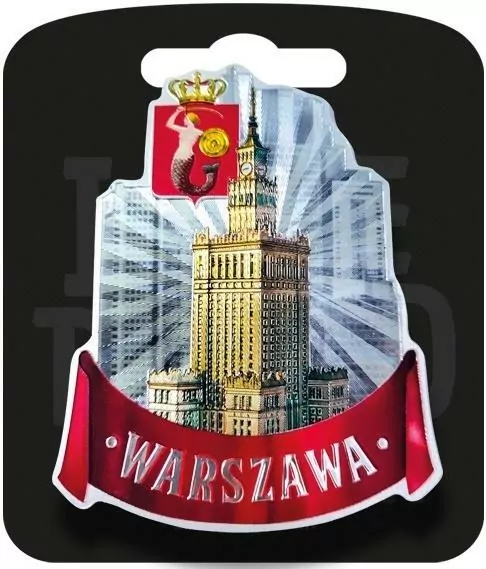 Magnes. I love Poland. Warszawa. ILP-MAG-A-WAR-26 - tantis.pl