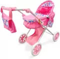 Wózek dla lalek ELA LAZUR-mix - tantis.pl