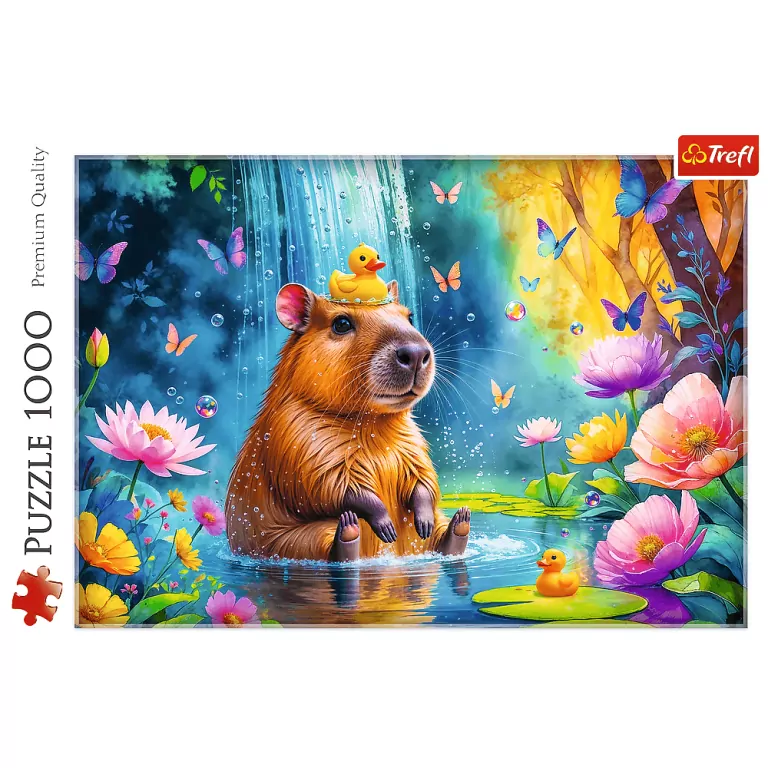 Kapibara. Puzzle 1000. Trefl - tantis.pl