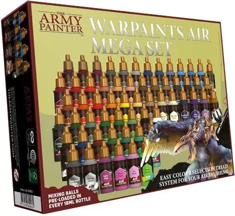 The Army Painter. Warpaints Air Mega Set - tantis.pl