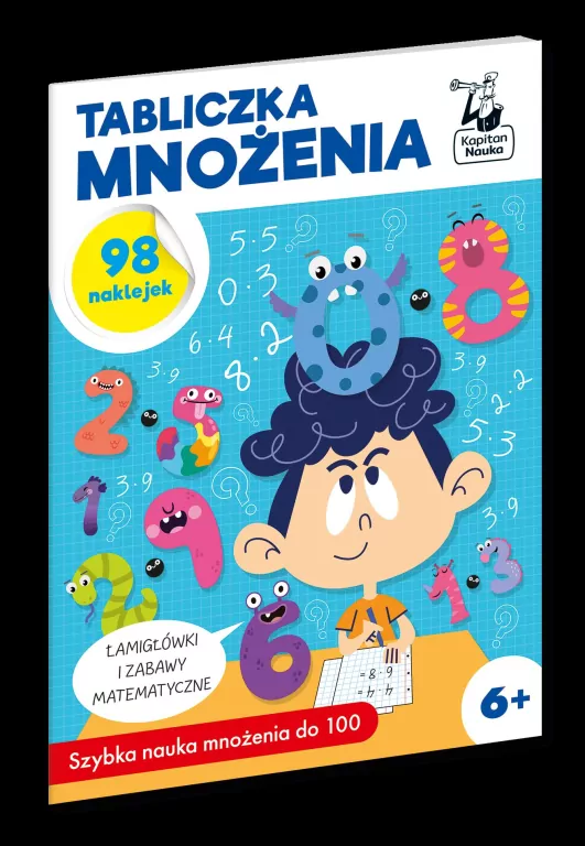 Kapitan Nauka. Tabliczka mnożenia - tantis.pl