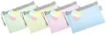 Saszetka na zamek A6 EVA pastel mix - tantis.pl