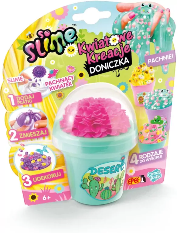 Slime Kwiatowe Kreacje - Magiczna Pustynia - tantis.pl