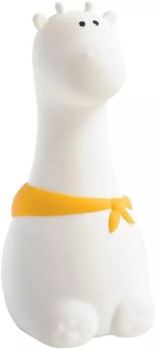 Żyrafa lampka silikonowa, biała - tantis.pl